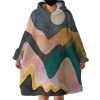 Night Scene Hoodie Wearable Blanket WB1097