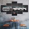 Nissan Skyline GTR Evolution Car Canvas 5 Piece Five Panel Print Modern Wall Art Poster Wall Art Decor