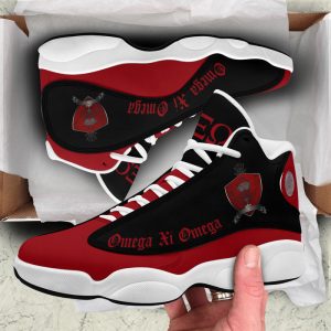 Omega Xi Omega Military Fraternity Sneakers Air Jordan 13 Shoes
