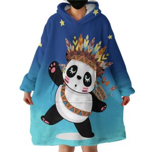 Panda Archer Hoodie Wearable Blanket WB1609