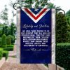 Patriotic Garden Flag Liberty And Justice We Hold These Truth Garden Flag Blue