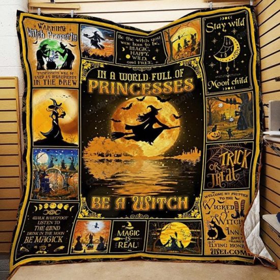 Personalize Blanket Princesses Blanket Gift For Daughter Witch Blanket Gift Fleece Blanket Sherpa Blanket