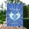 Personalized Memorial Garden Flag Forever In Our Hearts Garden Flag For Mom Dad Custom Memorial Gift