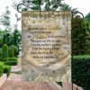 Personalized Memorial Garden Flag My Mother Kept A Garden Flowers For Dad Mom Custom Memorial Gift