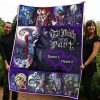 Personalized Name Blanket Custom Blanket Jack Skellington Blanket Halloween Blanket Fleece Blanket Sherpa Blanket