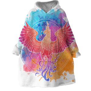 Phoenix Hoodie Wearable Blanket WB2093 1