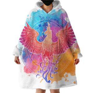 Phoenix Hoodie Wearable Blanket WB2093