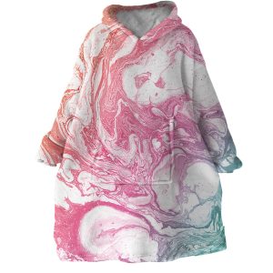 Pink Sand Hoodie Wearable Blanket WB0411 1