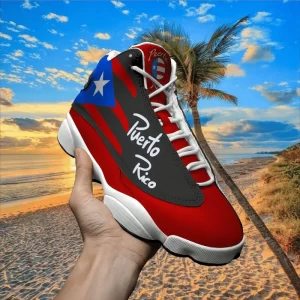 Puerto Rico Black Strong Sneakers Air Jordan 13 Shoes 1