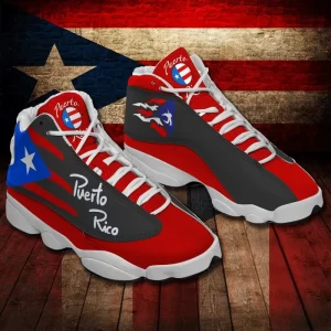 Puerto Rico Black Strong Sneakers Air Jordan 13 Shoes 2