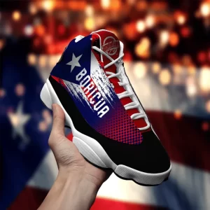 Puerto Rico Boricua Flag Sneakers Air Jordan 13 Shoes 1
