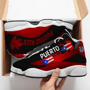 Puerto Rico Coqui Flag Sneakers Air Jordan 13 Shoes 2