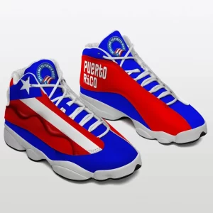 Puerto Rico Flag Different Sneakers Air Jordan 13 Shoes