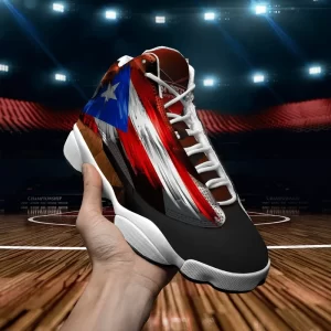 Puerto Rico Flag Galaxy Sneakers Air Jordan 13 Shoes 2