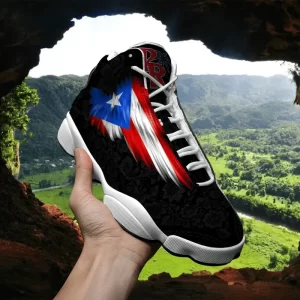 Puerto Rico Flag Modern Sneakers Air Jordan 13 Shoes 1