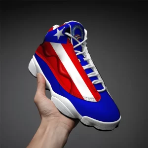 Puerto Rico Flag New Sneakers Air Jordan 13 Shoes 1