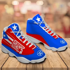 Puerto Rico Flag Sneakers Air Jordan 13 Shoes 2 2
