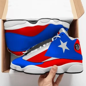 Puerto Rico Flag Sneakers Air Jordan 13 Shoes 2