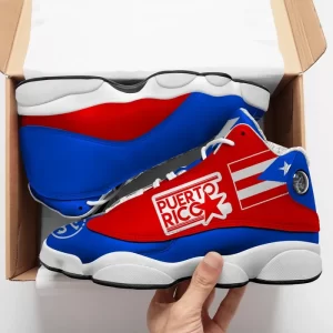 Puerto Rico Flag Sneakers Air Jordan 13 Shoes