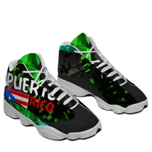 Puerto Rico Green Sneakers Air Jordan 13 Shoes 1