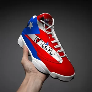 Puerto Rico Love Forever Sneakers Air Jordan 13 Shoes 1