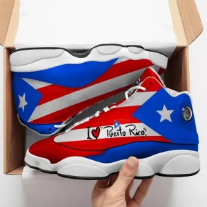 Puerto Rico Love Forever Sneakers Air Jordan 13 Shoes 2