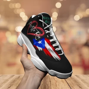 Puerto Rico Love Sneakers Air Jordan 13 Shoes 1