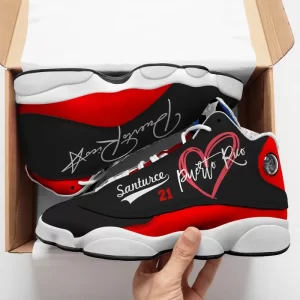 Puerto Rico Lover Sneakers Air Jordan 13 Shoes 2