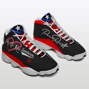 Puerto Rico Lover Sneakers Air Jordan 13 Shoes