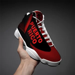 Puerto Rico Red Cool Sneakers Air Jordan 13 Shoes 1