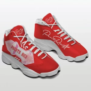 Puerto Rico Red Fashion Sneakers Air Jordan 13 Shoes