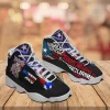 Puerto Rico Skull Art Sneakers Air Jordan 13 Shoes