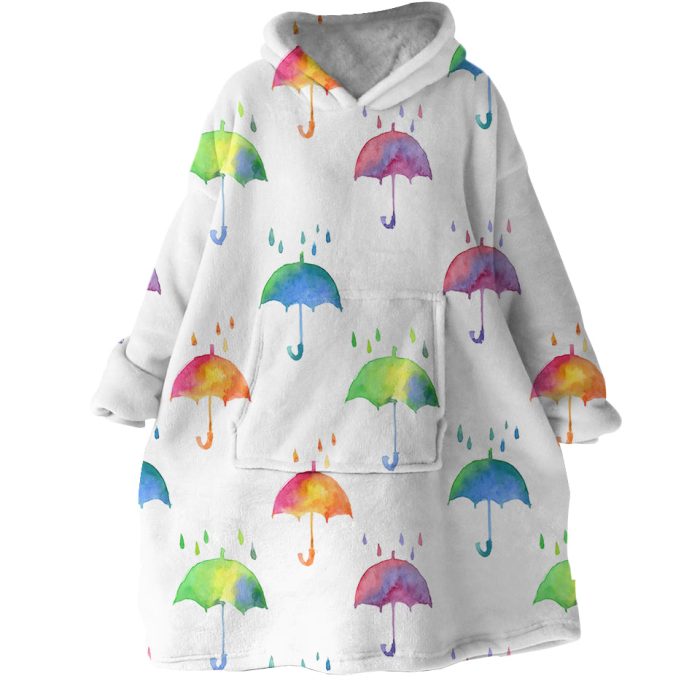 Rainy Brelly Hoodie Wearable Blanket WB1820 1