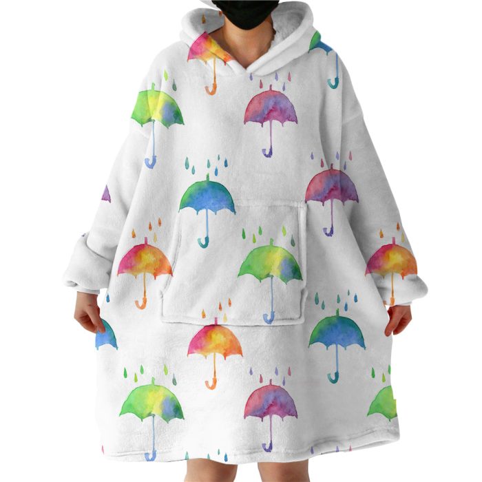 Rainy Brelly Hoodie Wearable Blanket WB1820