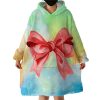 Red Bowl Hoodie Wearable Blanket WB1600