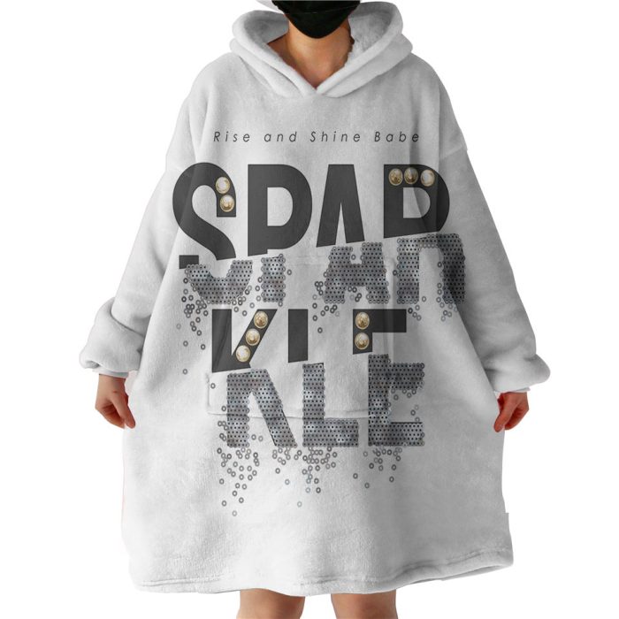 Rise And Shine Baby Hoodie Wearable Blanket WB0315
