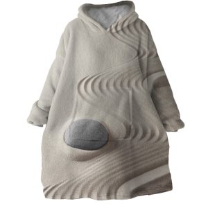 Sand Trails Hoodie Wearable Blanket WB0891 1