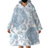 Sea Creatures Hoodie Wearable Blanket WB1997