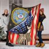 Semper Paratus Blanket - Anniversary Gift Birthday Gift Sherpa Blanket Fleece Blanket