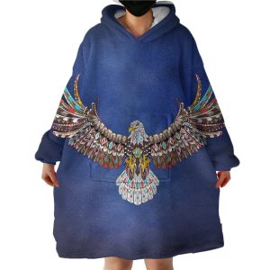 Soaring Eagle Hoodie Wearable Blanket WB1994