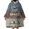 Space Adventure Hoodie Wearable Blanket WB1279