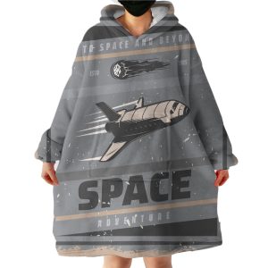 Space Adventure Hoodie Wearable Blanket WB1282