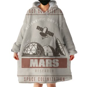 Space Science Hoodie Wearable Blanket WB1275