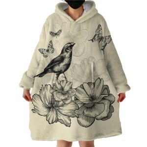 Sparrow Hoodie Wearable Blanket WB1966