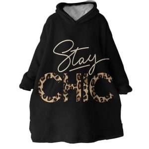 Stay Chic Hoodie Wearable Blanket WB1724 1