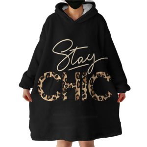 Stay Chic Hoodie Wearable Blanket WB1724