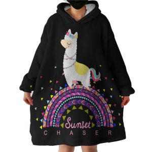 Sunset Chaser Hoodie Wearable Blanket WB0869