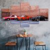 Super Sports Bandit Muscle Cars Canvas 5 Piece Five Panel Print Modern Wall Art Poster Wall Art Decor