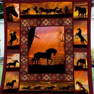 The Horse Blanket Animal Blanket Gift Fleece Blanket Sherpa Blanket