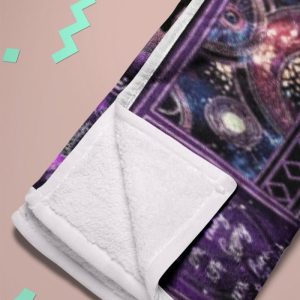 The Soul Of A Witch Quilt Halloween Blanket Halloween Gifts Cozy Plush Fleece Premium Mink Sherpa Sanderson Sisters Pumpkin Spooky 4